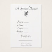 St. Valentines Spirituelle Religiöse Bouquet Angel (Rückseite)