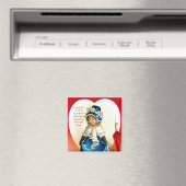 St. Valentins Gruß Magnet (In Situ (Geschirrspüler))