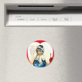 St. Valentins Gruß Magnet (In Situ (Geschirrspüler))