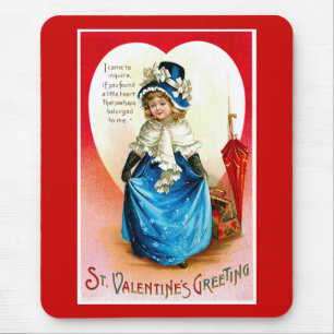 St. Valentins Gruß Mousepad