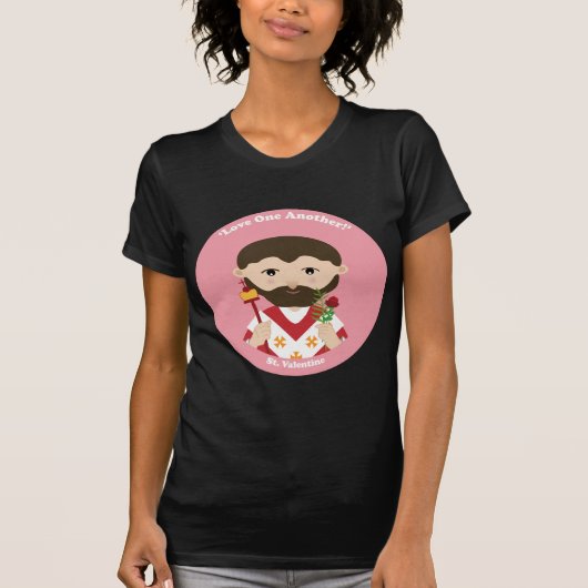 St. Valentinsgruß T-Shirt (Vorderseite)