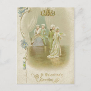 St. Valentinsgrüße Feiertagspostkarte