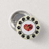 St. Valentinstag Button (Vorne & Hinten)