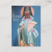 St. Varnava Barnabas Nastic Orthodox Gebetskarte Platzkarte (Vorderseite)