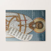 St. Vasily Martysz Orthodox Christliches Symbol Puzzle (Horizontal)