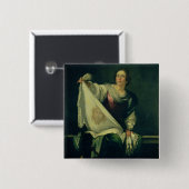 St.-Veronica, 1625-30 (Öl auf Leinwand) Button (Vorne & Hinten)