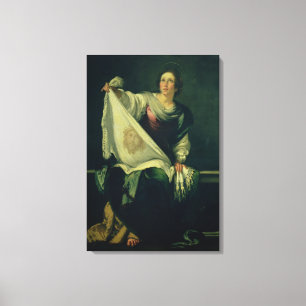 St. Veronica, 1625-30 (Öl auf Leinwand) Leinwanddruck