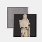 St. Veronica, c.1310 Magnet (Vorderseite/Rückseite)