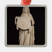 St.-Veronica, c.1310 Silbernes Ornament (Vorne)