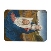 St. Veronica, c.1470-1475 (Öl auf Tafel) Magnet (Horizontal)