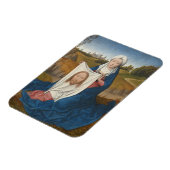 St. Veronica, c.1470-1475 (Öl auf Tafel) Magnet (Linke Seite)