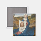 St. Veronica, c.1470-1475 (Öl auf Tafel) Magnet (Vorderseite/Rückseite)