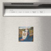 St. Veronica, c.1470-1475 (Öl auf Tafel) Magnet (In Situ (Geschirrspüler))