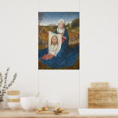 St. Veronica, c.1470-1475 (Öl auf Tafel) Poster (Küche)
