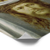 St. Veronica Holding des Heiligen Schleides Poster (Ecke)