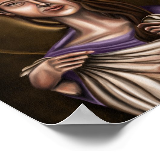 St. Veronica Large Print Poster (Ecke)