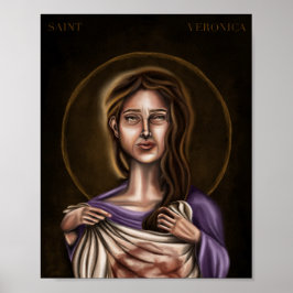 St. Veronica Large Print Poster