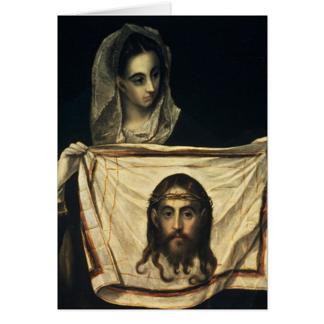 St.Veronica mit dem heiligen Leichentuch (Vorne)