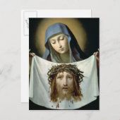 St. Veronica Postkarte (Vorne/Hinten)