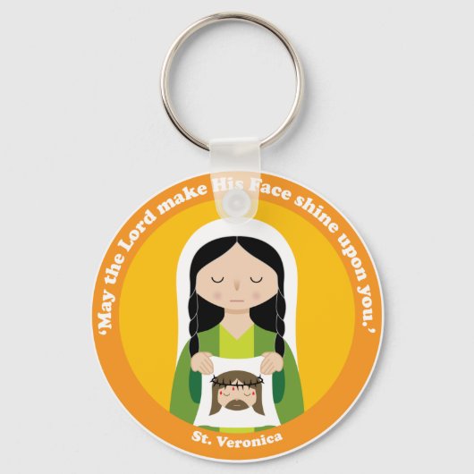 St. Veronica Schlüsselanhänger (Vorderseite)