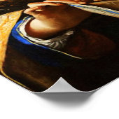 St Veronica Veil Holy Face Shroud 03 Poster (Ecke)