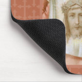 St. Veronica von Jerusalem (JM 60) Mousepad (Ecke)