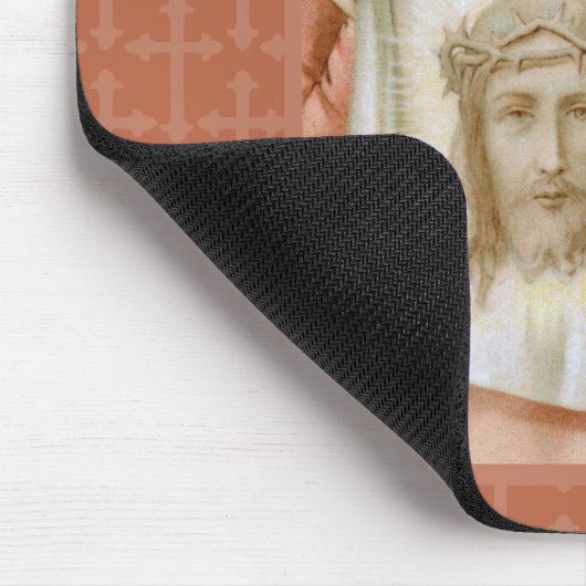 St. Veronica von Jerusalem (JM 60) Mousepad (Ecke)