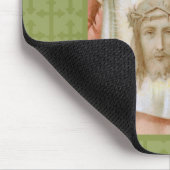 St. Veronica von Jerusalem (JM 60) Mousepad (Ecke)