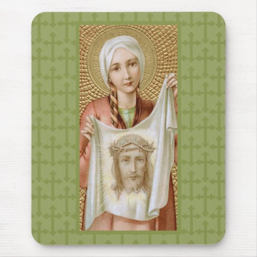 St. Veronica von Jerusalem (JM 60) Mousepad (Vorne)
