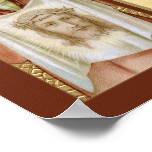 St. Veronica von Jerusalem (JM 60) Poster (Ecke)