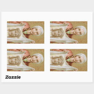 St. Veronica von Jerusalem (JM 60) Rechteckiger Aufkleber