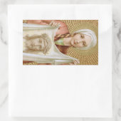 St. Veronica von Jerusalem (JM 60) Rechteckiger Aufkleber (Tasche)