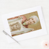 St. Veronica von Jerusalem (JM 60) Rechteckiger Aufkleber (Umschlag)