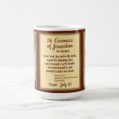 St. Veronica von Jerusalem (JM 60; Stil 2) Kaffeetasse (Mittel)