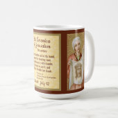 St. Veronica von Jerusalem (JM 60; Stil 2) Kaffeetasse (VorderseiteRechts)