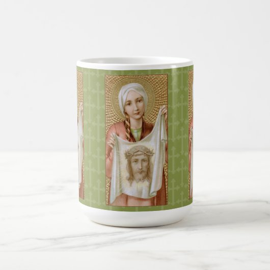 St. Veronica von Jerusalem (JM 60; Stil 3) Kaffeetasse (Mittel)