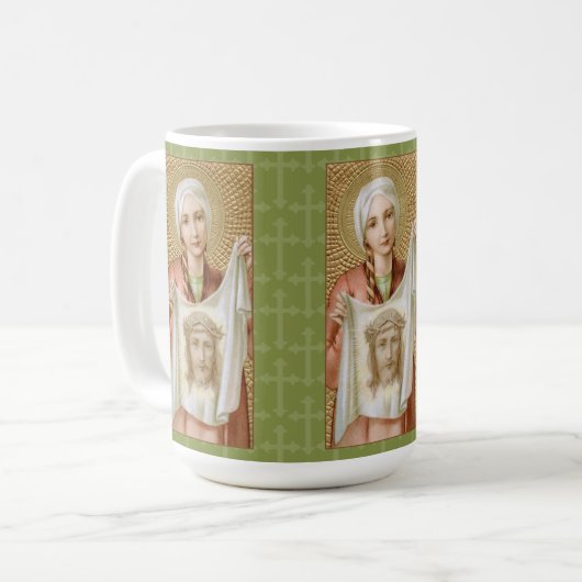 St. Veronica von Jerusalem (JM 60; Stil 3) Kaffeetasse (Vorderseite Links)