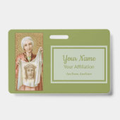 St. Veronica von Jerusalem (JM 60; Style2) Ausweis (Rückseite)