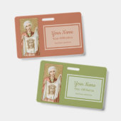 St. Veronica von Jerusalem (JM 60; Style2) Ausweis (Vorder- & Rückseite)