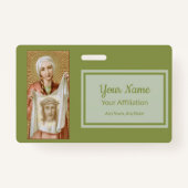 St. Veronica von Jerusalem (JM 60; Style2) Ausweis (Rückseite)