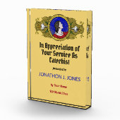 St. Viator of Lyon, der Katechist (LD 001) Fotoblock (Rechts)