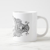 St. Viator of Lyon, der Katechist (LD 001) Jumbo-Tasse (Rechts)