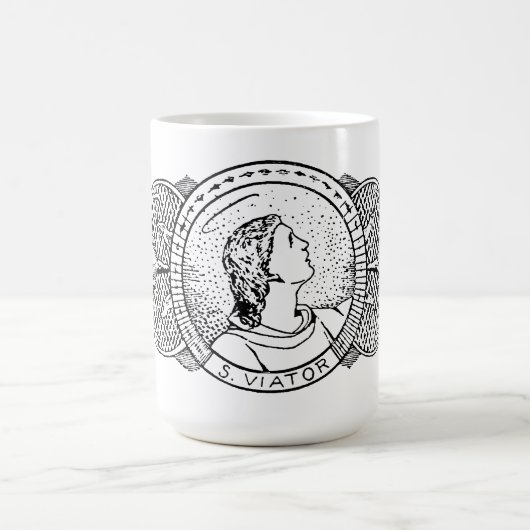 St. Viator of Lyon, der Katechist (LD 001) Kaffeetasse (Mittel)