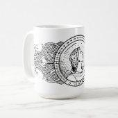 St. Viator of Lyon, der Katechist (LD 001) Kaffeetasse (Vorderseite Links)