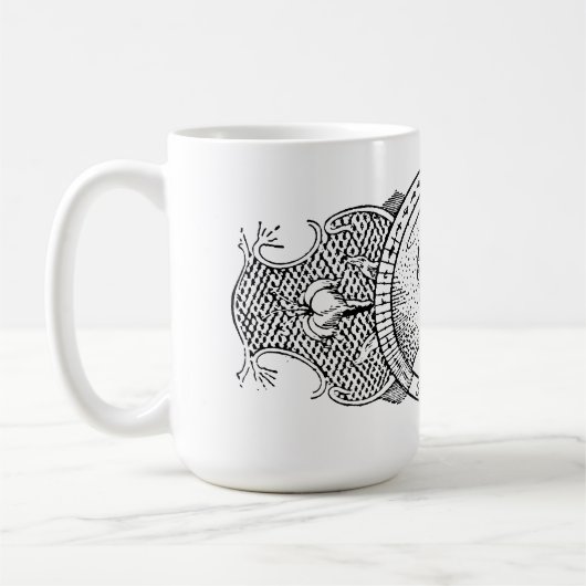 St. Viator of Lyon, der Katechist (LD 001) Kaffeetasse (Links)
