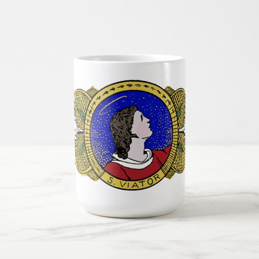 St. Viator of Lyon, der Katechist (LD 001) Kaffeetasse (Mittel)
