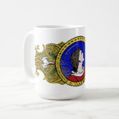St. Viator of Lyon, der Katechist (LD 001) Kaffeetasse (Vorderseite Links)