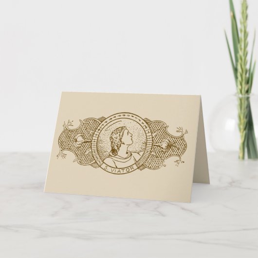 St. Viator of Lyon, der Katechist (LD 001) Karte (Vorderseite)