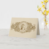 St. Viator of Lyon, der Katechist (LD 001) Karte (Gelbe Blume)