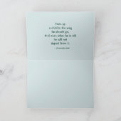 St. Viator of Lyon, der Katechist (LD 001) Karte (Innenseite)